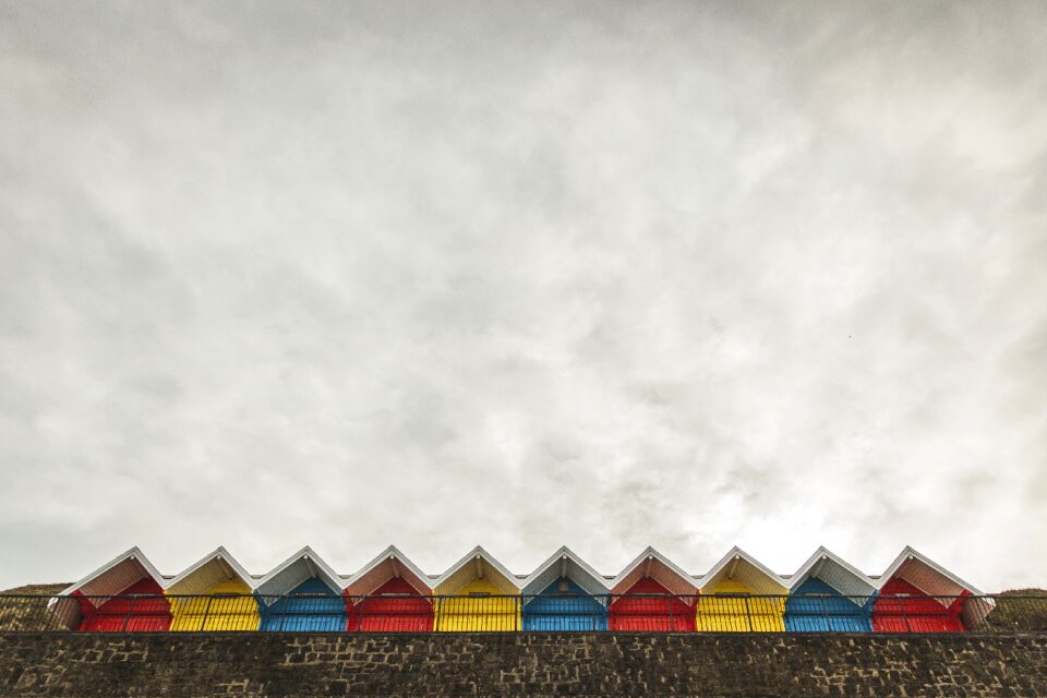 Pattern roof clouds