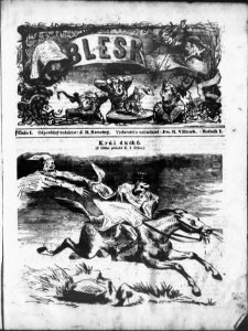 Blesk - 1864, volume 1, issue 1 - cover page