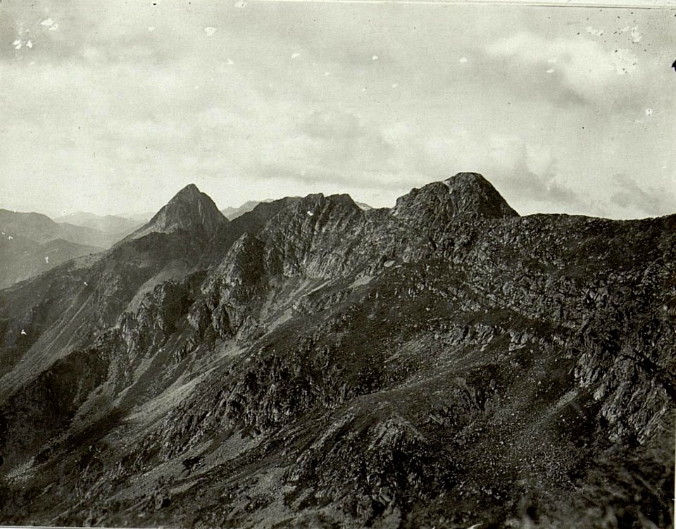 Blick auf Cauriol, Gardinal und Busa alta (Sommer 1916) (BildID 15520422)