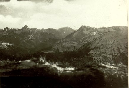 Blick auf die Bergrumrahmung von Paularo. (BildID 15464264)