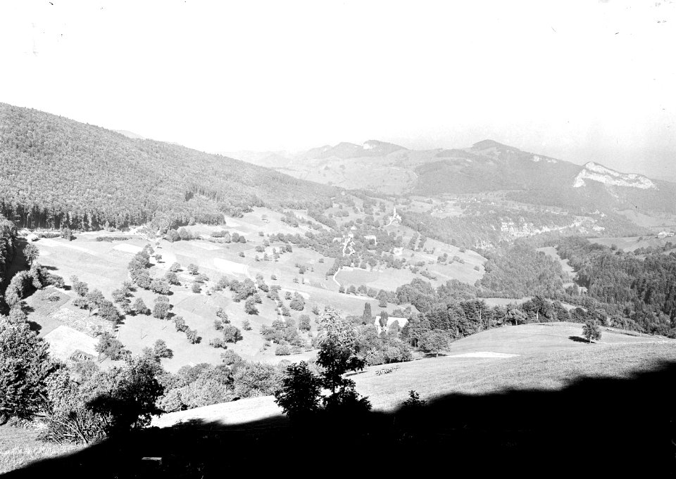 Blick auf den Hauenstein vom Soldatenhaus aus - CH-BAR - 3240912