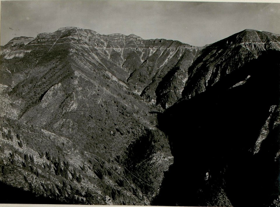 Blick auf die Tomezzaspitzen. Stpkt, Tormeno. 20-II.1918. (BildID 15514166)