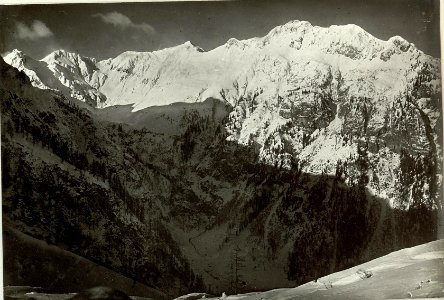 Blick auf die Plenge (2372) von Osten.Im Vordergrunde der Abstieg in das Sittmoostal. (BildID 15463751)