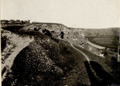 Blick auf die Stellung am Zbrucz. (BildID 15531401)