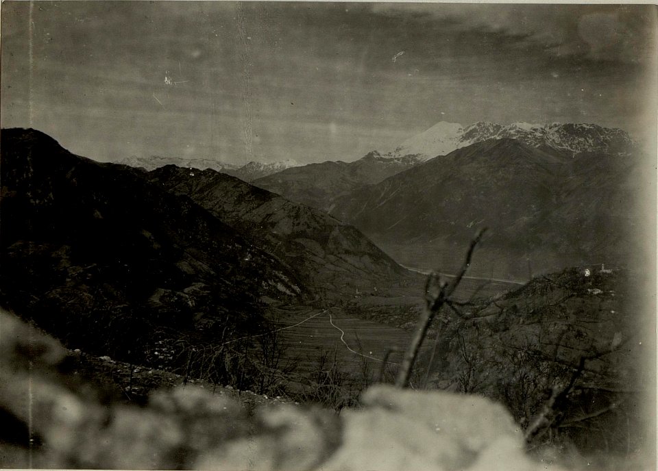 Blick auf Woltschach und Sv.Maria mit dem Krn im Hintergrund. (BildID 15465915)