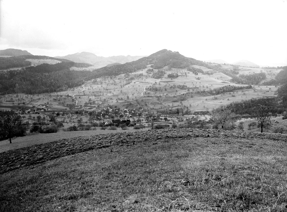 Blick auf Walten von der Ruine Homburg aus - CH-BAR - 3241851