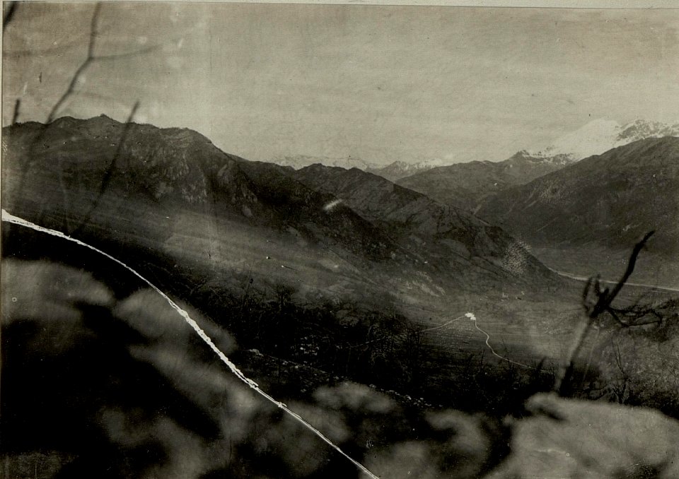 Blick auf Woltschach und Sv.Maria mit dem Krn im Hintergrund. (BildID 15465908)