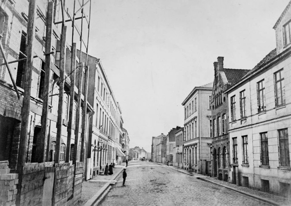 Blick in das Sophienblatt nach Norden (Kiel 44.707)