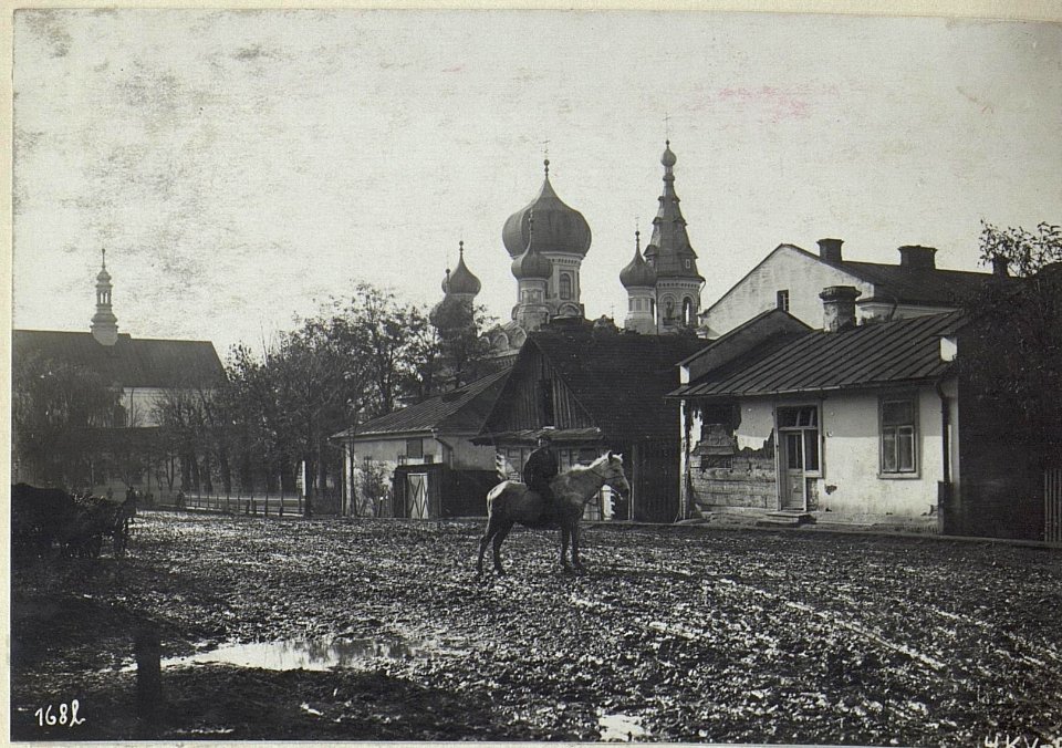 Blick gegen die russische Kirche in Hrubiszow (BildID 15694160)