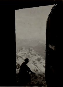Blick aus der alten Wischberghütte auf das Massiv der weissenbachsp. (BildID 15483147)