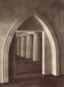 Blick in die Eingangshalle der historischen Abteilung