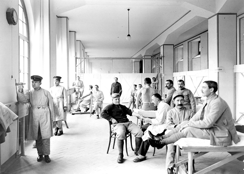 Blick in den orthopädischen Saal - CH-BAR - 3240220