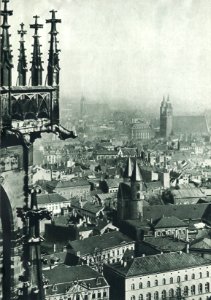 Blick vom Dom auf Magdeburg
