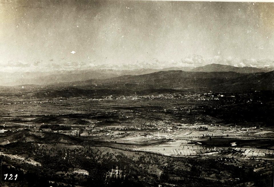 Blick vom Fajti hrib Kote 376 nach Nord Südöstlich Görz (BildID 15594971)