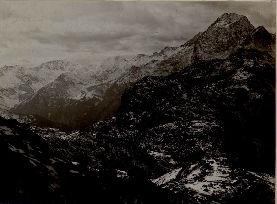 Blick vom grossen Pal gegen den Freikofl, Kameelrücken und kl.Pal. (BildID 15482321)