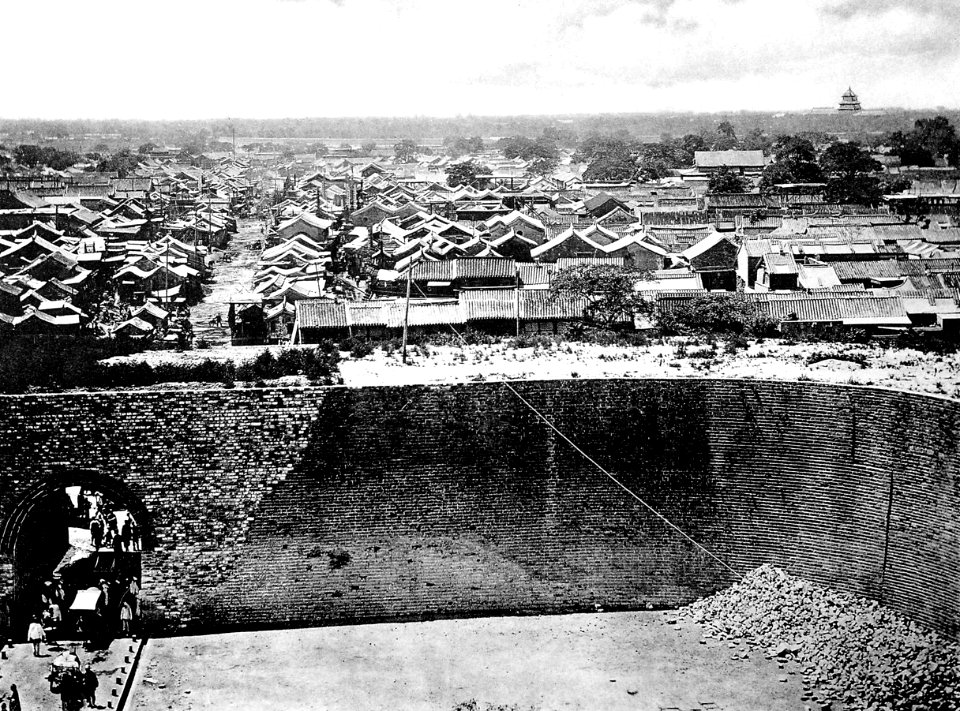 Blick vom Hatamên nach Süden in die Chinesenstadt