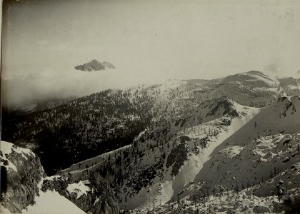 Blick vom Großsattel (Kote 1947 zwischen Trogkofl und Zweikofl) nach Osten, Südosten auf das Gebiet der Rudnigalm (BildID 15467822)