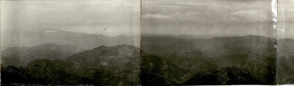 Blick vom Monte Kuk Δ 1243 (Kolovrat) gegen Süden, Panorama Teil 1 (BildID 15623916)