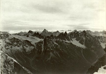 Blick vom Hochalmspitz gegen Monte Franza Kote 2329 Monte Rinaldo. (BildID 15463085)