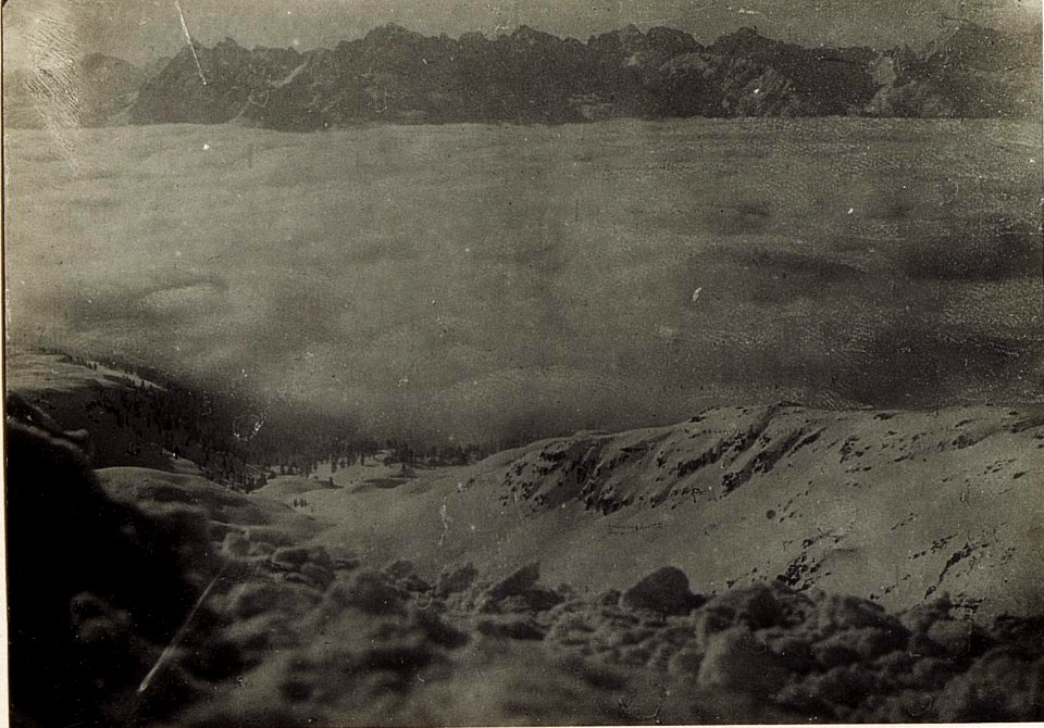 Blick von der Bocchespitze gegen die Fassaner Alpen. (BildID 15585187)