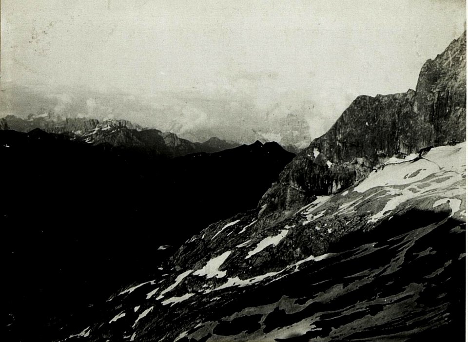 Blick von Col de Bous gegen Cima Undici (U - Stellung). (BildID 15586366)