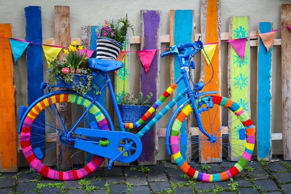 Color colorful crochet