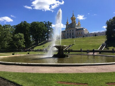 Fountain water fountain russia photo