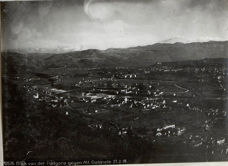 Blick von der Podgora gegen Mt.Gabriele 21.2.18. (BildID 15615267)