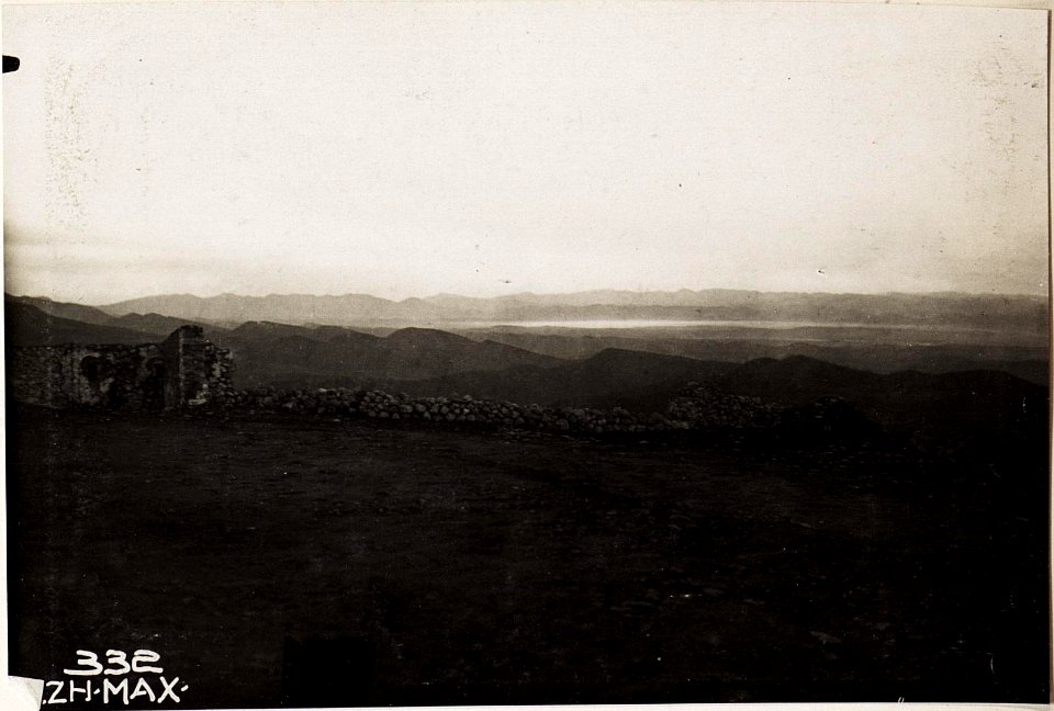 Blick von der Ruine, Kruja gegen das Sumpfgebiet. (BildID 15571883)