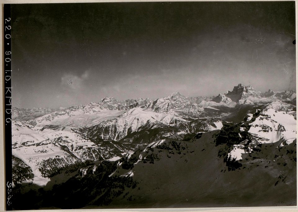 Blick von Mezzodikreuz, Fedajatal-Mesolina-Col di Lana (BildID 15731660)