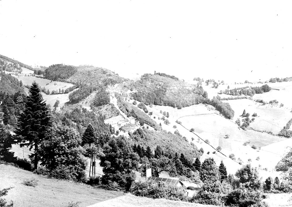 Blick von Montgremay auf die Luftkompressoranlage - CH-BAR - 3240560