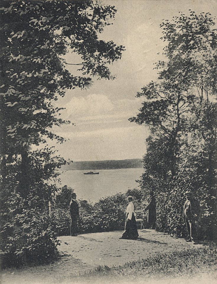 Blick von Mürwik auf die Flensburger Förde um 1900 03