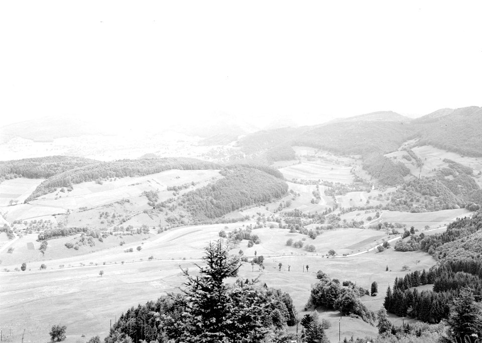 Blick von Montgremay auf Les Nallettes, Les Rangiers und Caquerelle - CH-BAR - 3240562