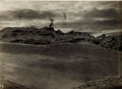 Blick von Sief gegen Marmolata, 4.12.1915. (BildID 15582695)