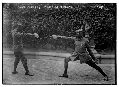 Blind fencing in Phare de France LCCN2014702828