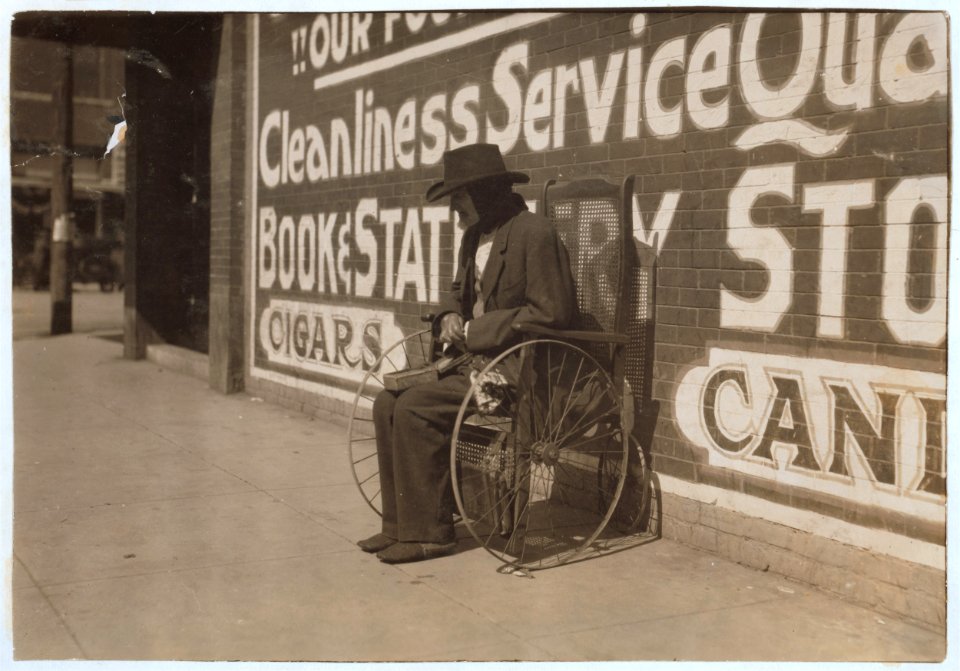 Blind beggar. LOC nclc.05210