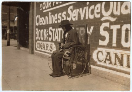 Blind beggar. LOC nclc.05210