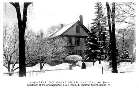 Blizzard of March 1888 - Residence of the Photographer (4381602823) photo