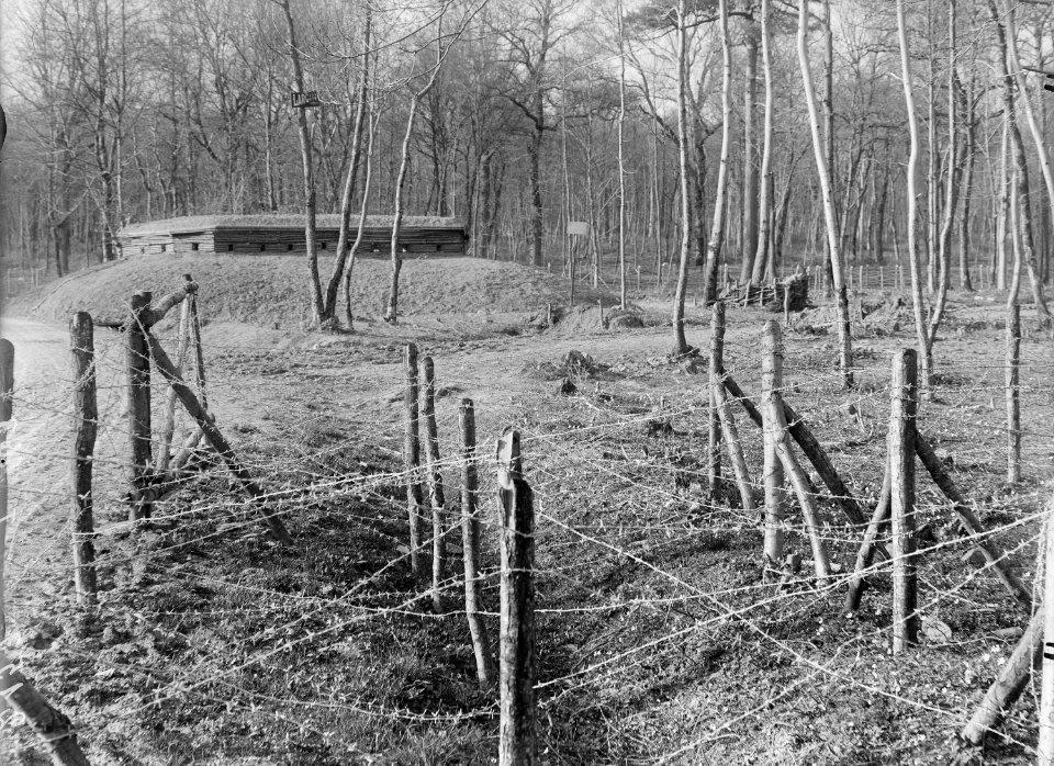 Blockhaus am Waldrand nahe der elsässischen Grenze - CH-BAR - 3241884