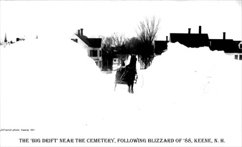 Blizzard of March 1888 - The Mammoth Drift, near Cemetery (2576211644) photo