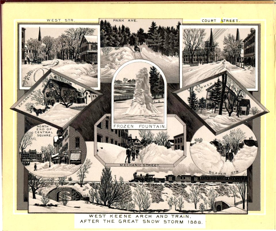 Blizzard of 1888 in Keene NH (2905655488)
