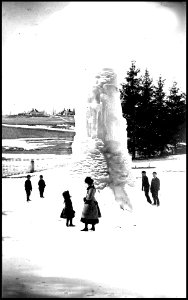 Blizzard of March 1888 - Frozen Fountain, Woodland Cemetery (2576211600) photo