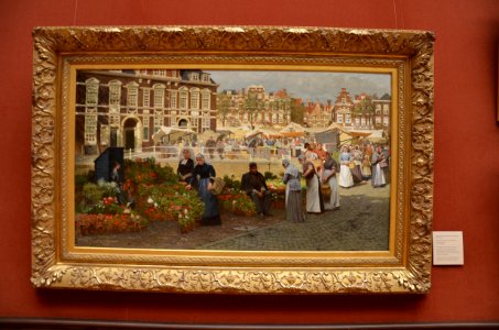 Bloemenmarkt The Hague Karel Klinkenberg Teylers Museum Haarlem 2019 photo