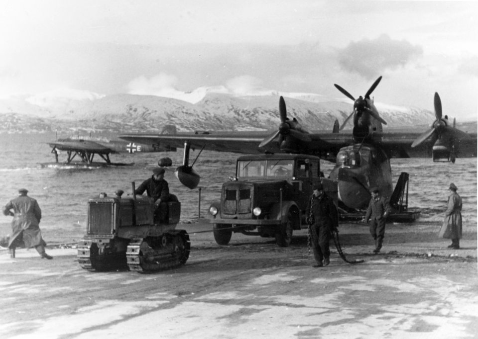 Blohm&Voss BV 138 and Heinkel He 115 at Kirkenes c1943