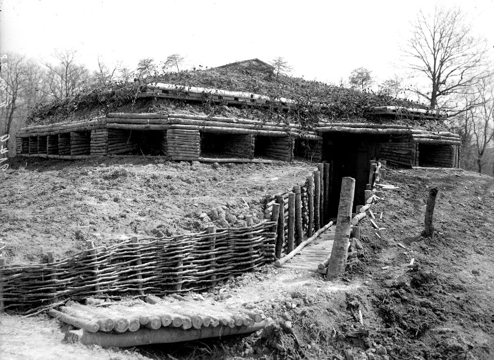 Blockhaus an elsässischer Grenze - CH-BAR - 3241880