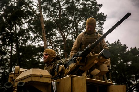 BLT 2 6 commander, sergeant major visit Marines at Ustka, Poland (27923849937)