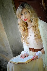 Old woman girl