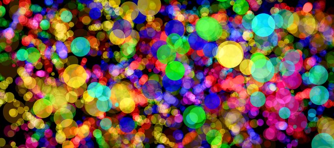 Background bokeh round