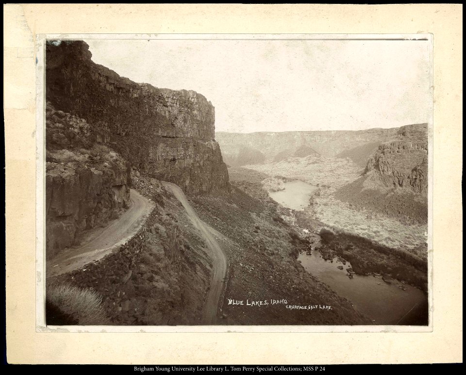 Blue Lakes, Idaho, C.R. Savage, Salt Lake photo