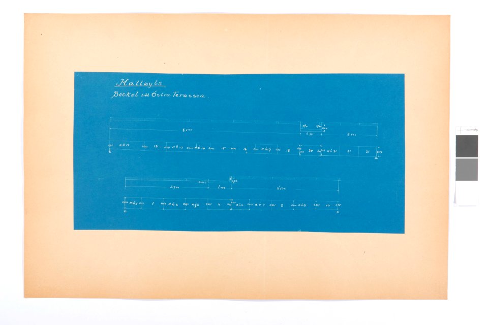 Blueprint, Hallwylska palatset - Hallwylska museet - 101073